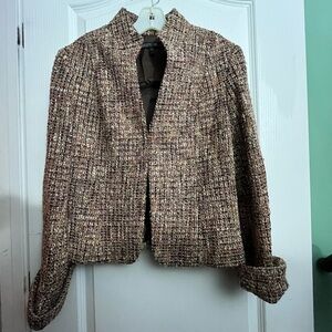 Lafayette 148 New York Tweed Jacket Size 10